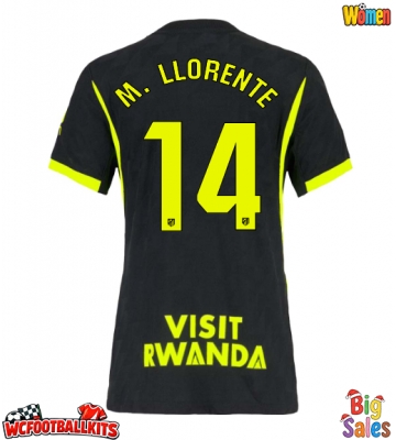 Atletico Madrid Marcos Llorente #14 Replica Away Stadium Shirt for Women 2026-27 Short Sleeve